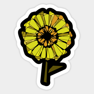 abstract flower Sticker